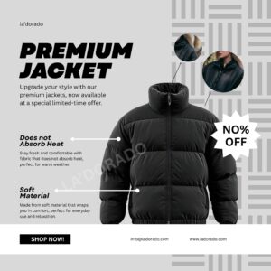 PUFFER JACKET HEAVY POLYFILL